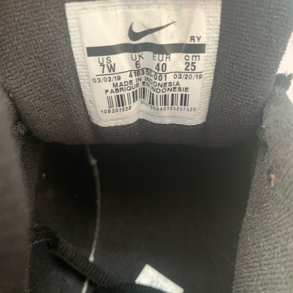 Nike Black Air Monarch Men’s Sz 7W - Picture 8 of 9